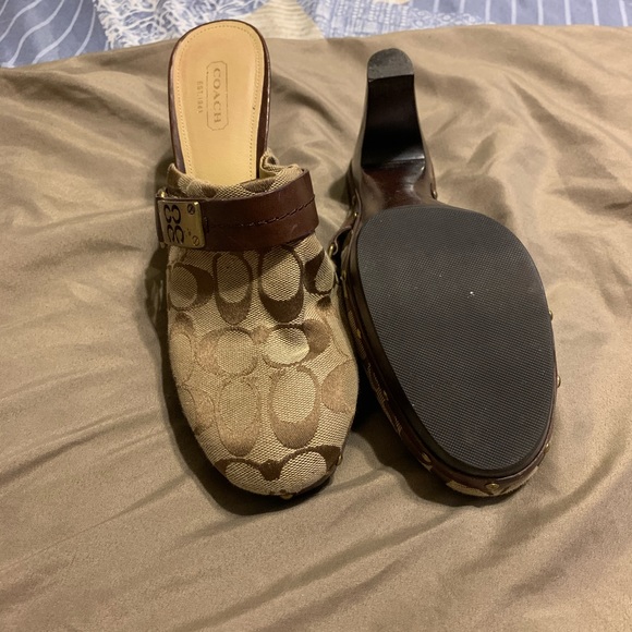 Coach heel backless boot - Picture 2 of 2